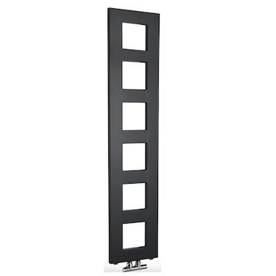 Designradiator Sapho Block 28×133 Cm Mat Zwart