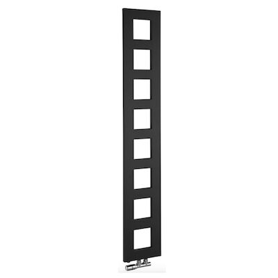 Designradiator Sapho Block 28×175 Cm Mat Zwart