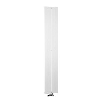 Designradiator Sapho Colonna Recht Middenaansluiting 29.8×180 cm 614W Wit