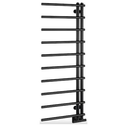 Designradiator Sapho Justina 50×124,6 cm 340W Mat Zwart