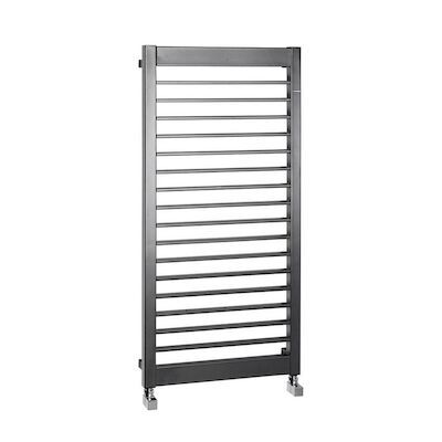 Designradiator Sapho Mateo Recht 50×104.7 cm 508W Antraciet