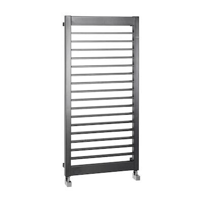 Designradiator Sapho Mateo Recht 60×137.6 cm 752W Antraciet