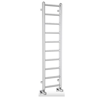 Designradiator Sapho Metro Light 30×114 cm Chroom