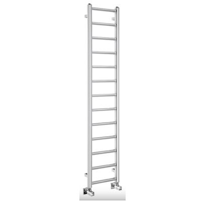Designradiator Sapho Metro Light 30×150 cm Chroom