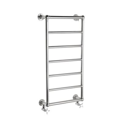 Designradiator Sapho Uno Recht 49.3×95.1 cm 175W Gepolijst RVS
