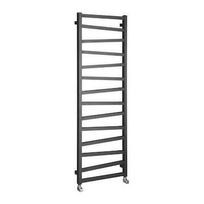 Designradiator Sapho Zig Recht 50×157.2 cm 582W Antraciet