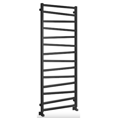 Designradiator Sapho Zig Recht 60×157,2 cm 709W Mat Zwart