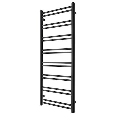 Designradiator TVS Duo Zwart 124×50 cm