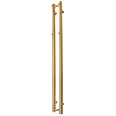 Designradiator TVS PLUS 2 Geborsteld Goud 140 x 13.5 cm
