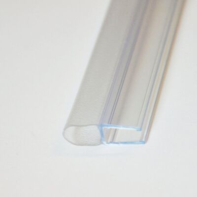 Douche Deurstrip 200 cm tbv 8 mm Nisdeur Transparant (Type D)