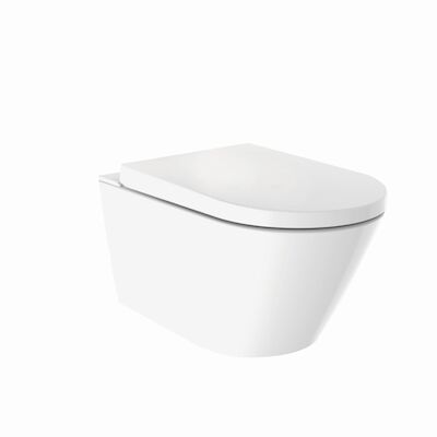 Douche WC Wiesbaden Vesta-Comfort Randloos Wandcloset Wit
