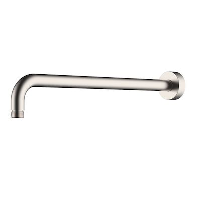 Douchearm BWS Danielle Met Muurbevestiging 35 cm Geborsteld Staal