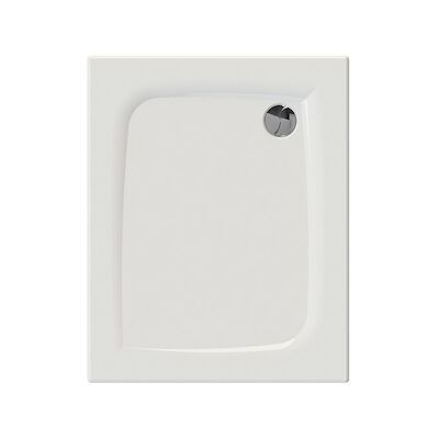 Douchebak Allibert Jacana 100x80x3 cm Rechthoekig Bioplax Hoogglans Wit