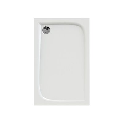 Douchebak Allibert Jacana 140x90x4 cm Rechthoekig Bioplax Hoogglans Wit