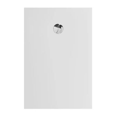 Douchebak Allibert Karbon 120 x 80 cm Mat Wit Rechthoek