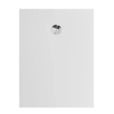 Douchebak Allibert Karbon 120 x 90 cm Mat Wit Rechthoek