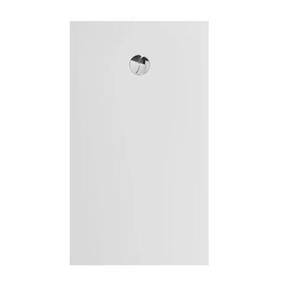 Douchebak Allibert Karbon 140 x 80 cm Mat Wit Rechthoek