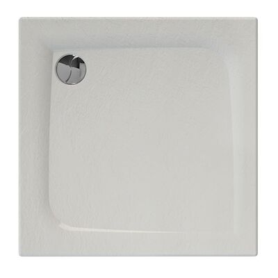 Douchebak Allibert Mooneo Vierkant Inbouw Bioplax 90×90 cm Wit
