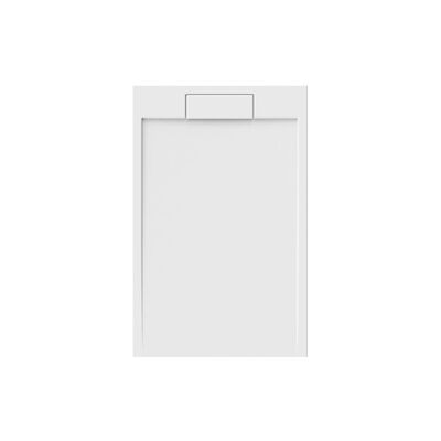 Douchebak Allibert Puretex Rechthoekig 140x90x4,5 cm Glanzend Wit (afvoer optioneel)