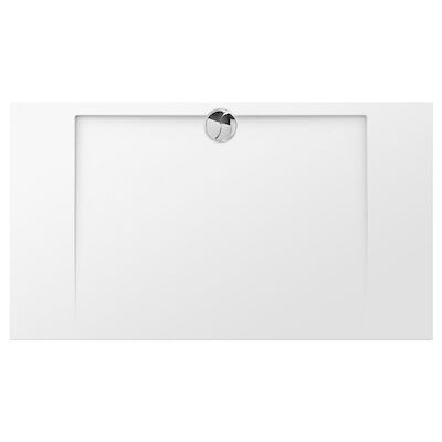 Douchebak Allibert Slim 160x90x4 cm Wit Glanzend