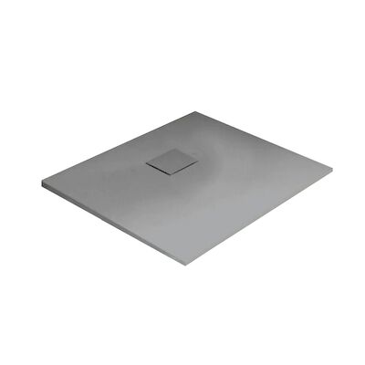 Douchebak BWS Naxos SMC 90×90 cm Stone-look Mat Grijs
