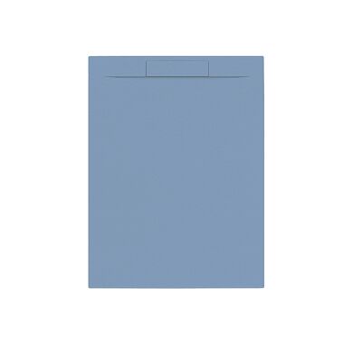 Douchebak + Sifon Allibert Rectangle 120×90 cm Mat Blauw Balt