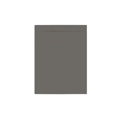 Douchebak + Sifon Allibert Rectangle 120×90 cm Mat Gunmetal
