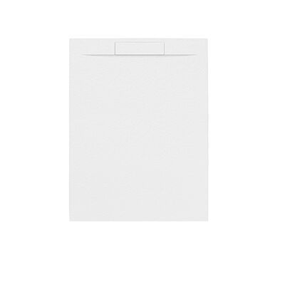 Douchebak + Sifon Allibert Rectangle 120×90 cm Mat Wit