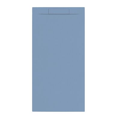 Douchebak + Sifon Allibert Rectangle 160×80 cm Mat Blauw Balt