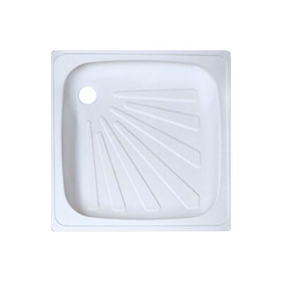 Douchebak Staalplaat Isifix 2.3MM 90X90X15CM Wit