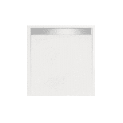 Douchebak vierkant zelfdragend Easy Tray 100x100x5cm Wit Glans