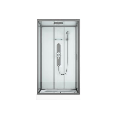 Douchecabine Allibert Uyuni 80×120 cm Gunmetal