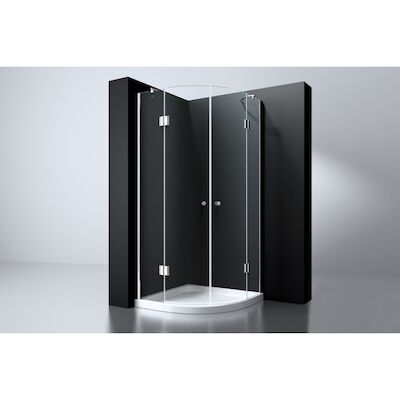 Douchecabine Best Design Erico Kwartrond met Twee Deuren 90x90x192 cm