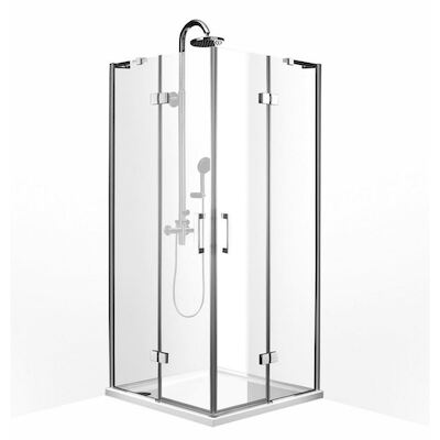Douchecabine BWS Double Hoekinstap Vierkant 80x80x200cm 8mm