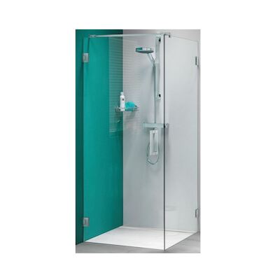 Douchecabine by Sealskin 'I AM' 100×100 cm RVS Helder glas + Antikalk