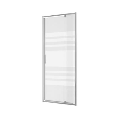 Douchedeur Allibert Laja 1 zwaaideur 87-100 x 200 cm Gelijnd Chroom