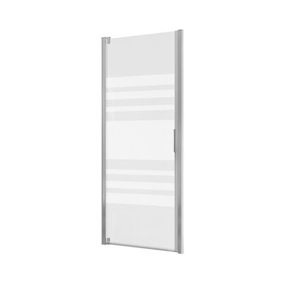 Douchedeur Allibert Laja Zwaaideur 76-81×200 cm Gelijnd Chroom
