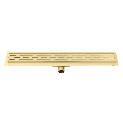 Douchegoot Best Design Nancy Met Flens 70x7x7 cm RVS Mat Goud