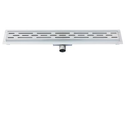 Douchegoot Best Design Nice Met Flens 100cm RVS