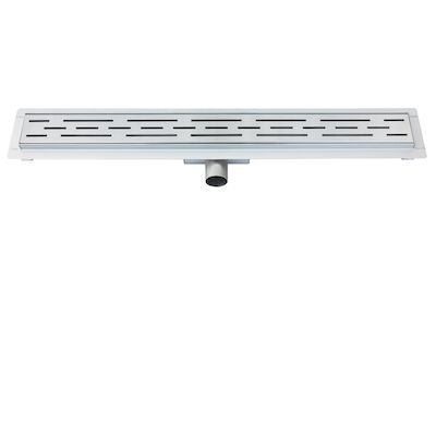 Douchegoot Best Design Nice Met Flens 120cm RVS