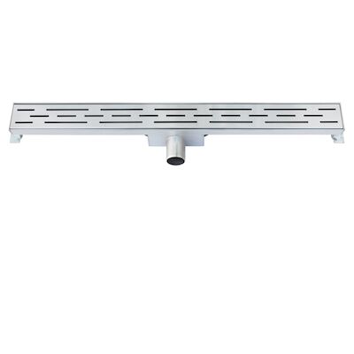 Douchegoot Best Design Nice Zonder Flens 100cm RVS