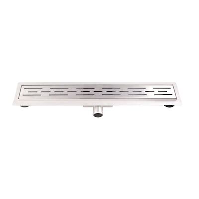 Douchegoot Brauer RVS Vloerflens Inclusief Kunststof Sifon Verstelbare Poten (Alle Maten)