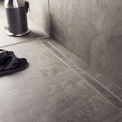 Douchegoot Easy Drain Compact 50 FF Tegel RVS (Alle Maten)