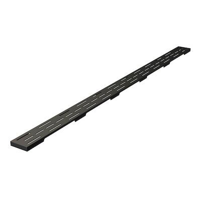 Douchegootrooster Brauer StanGrid Zwart Standaard tbv Douchegoot STD/W/PS 110×7 cm
