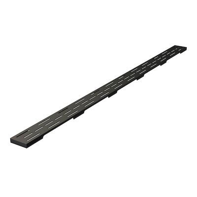 Douchegootrooster Brauer StanGrid Zwart Standaard tbv Douchegoot STD/W/PS 120×7 cm