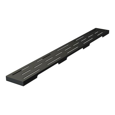 Douchegootrooster Brauer StanGrid Zwart Standaard tbv Douchegoot STD/W/PS 60×7 cm