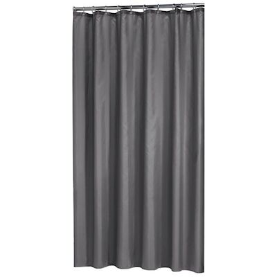 Douchegordijn Sealskin Madeira 100% Polyester 120×200 Grijs