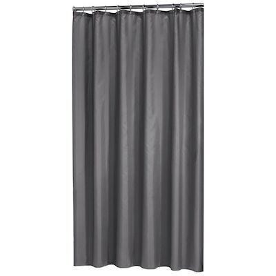 Douchegordijn Sealskin Madeira 100% Polyester 180×200 Grijs