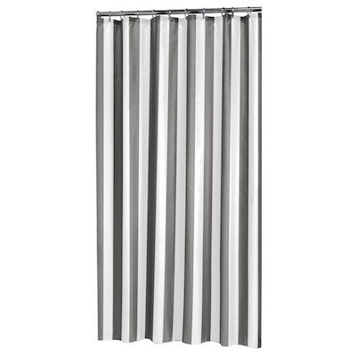 Douchegordijn Sealskin textiel Linje 100% Polyester 180×200 grijs