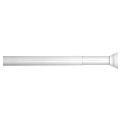 Doucheklemstang Sealskin 20 mm verstelbaar van 70 cm tot 115 cm wit